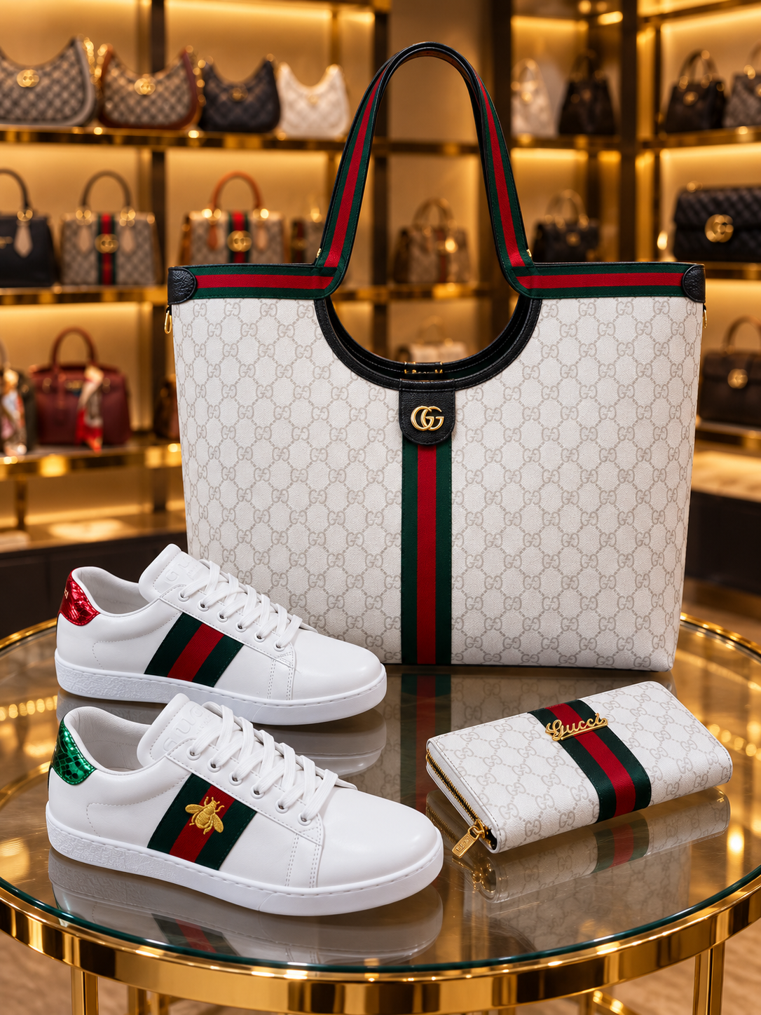 Bag and Sneakers Set