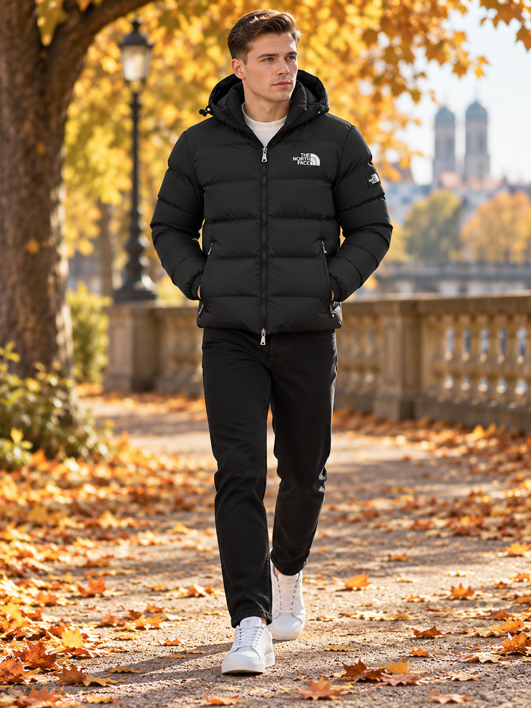 Premium Puffer Black Coat