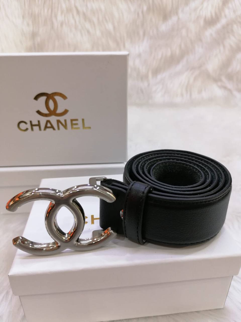 CH Leather Belt