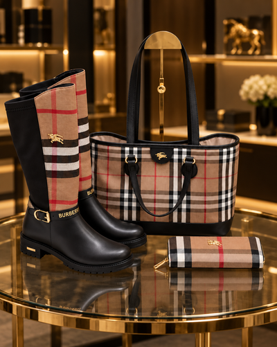 Bag, Boot and Wallet Set