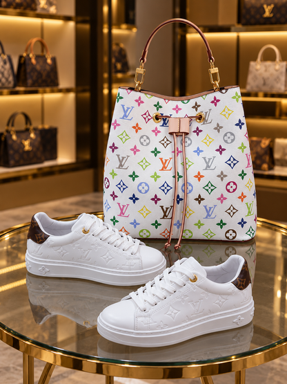 Bag and Sneakers Set