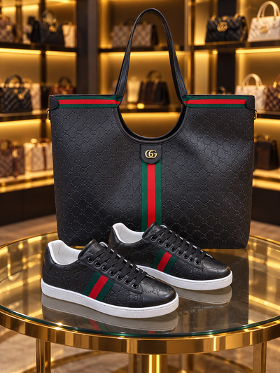 Bag and Sneakers Set