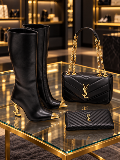 YS1 - Bag, Shoes and Wallet Set