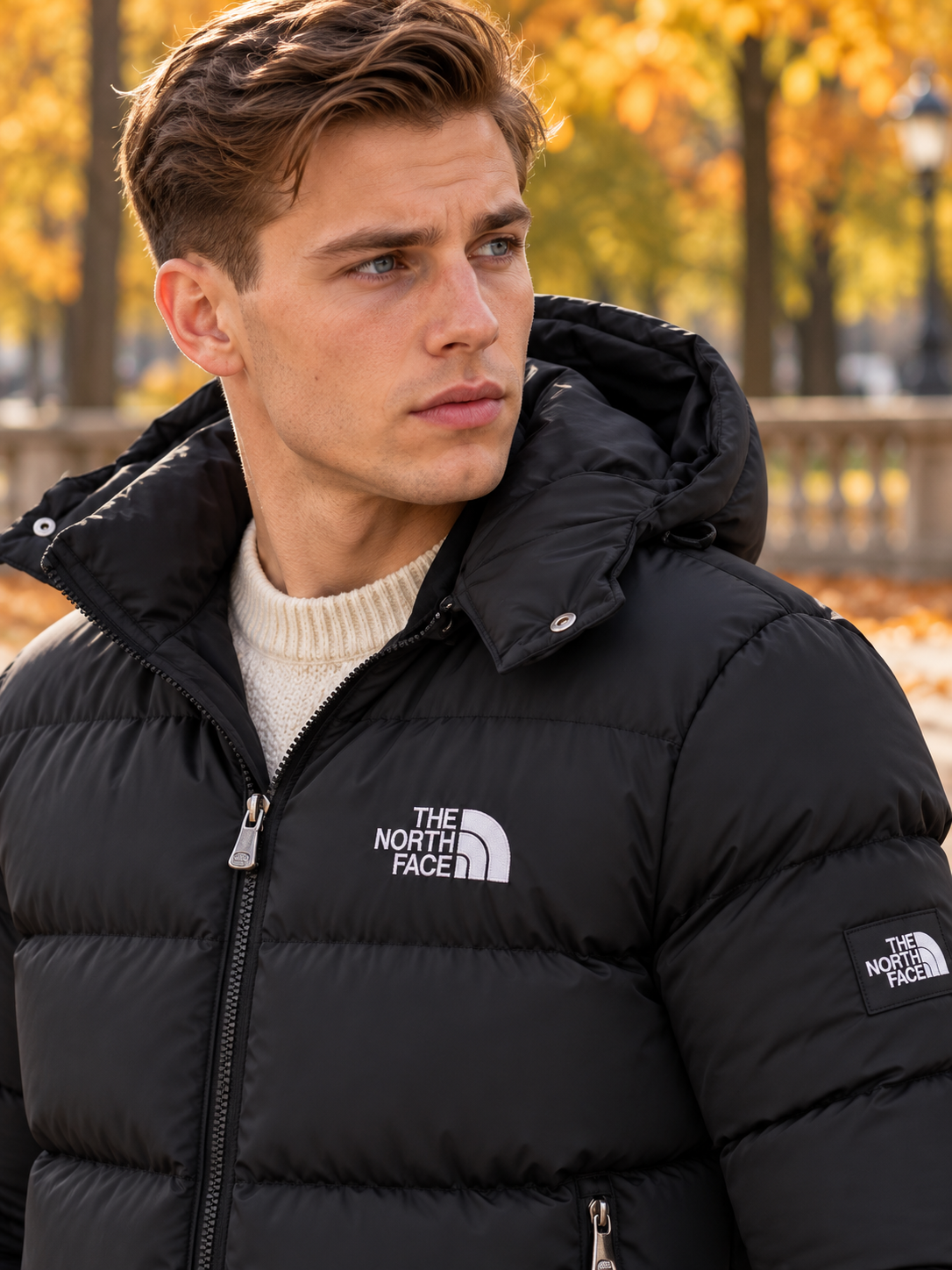 Premium Puffer Black Coat