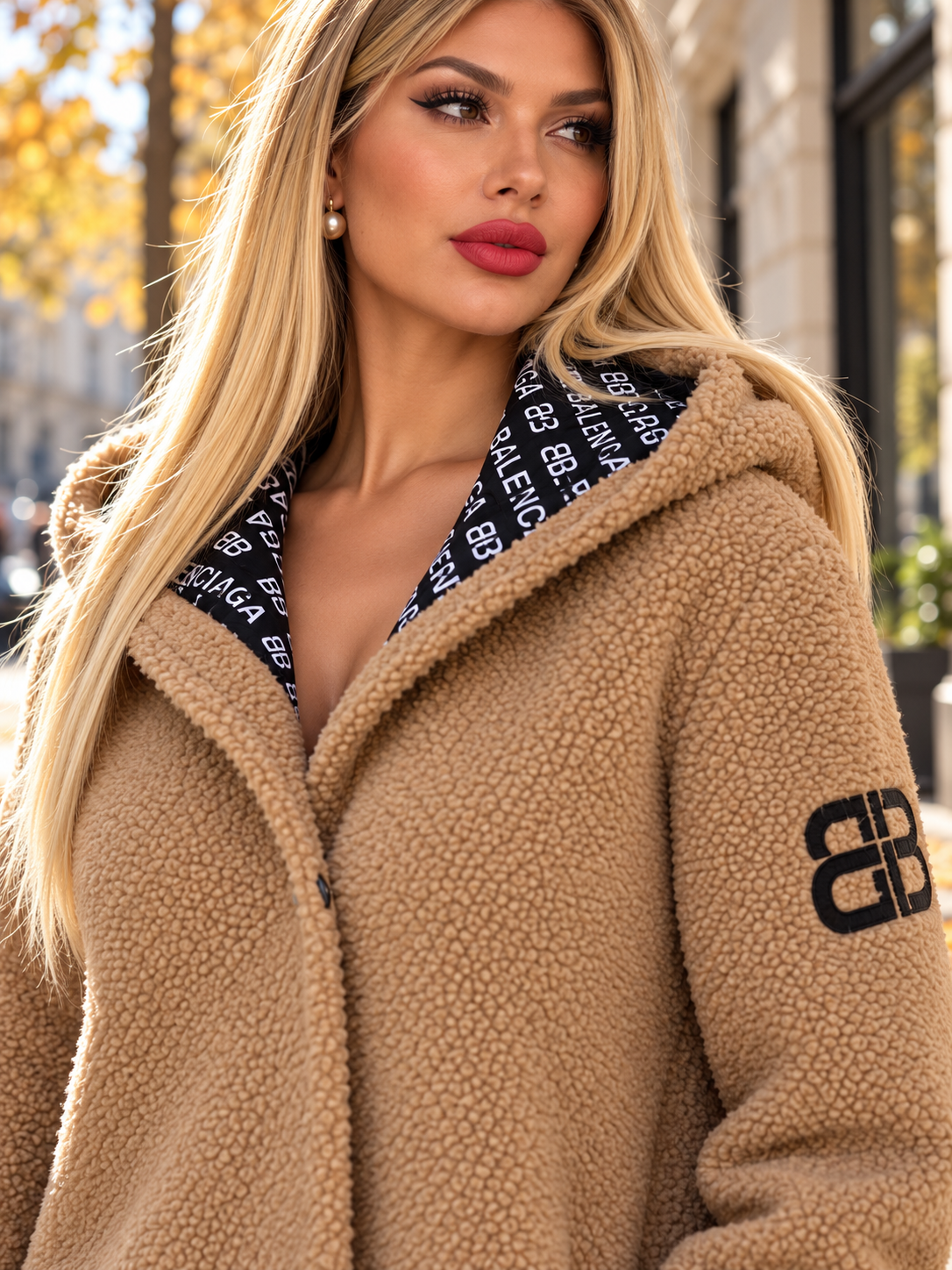 Luxury Stamp Coat