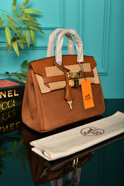 '- The Birkin 25’ Suede