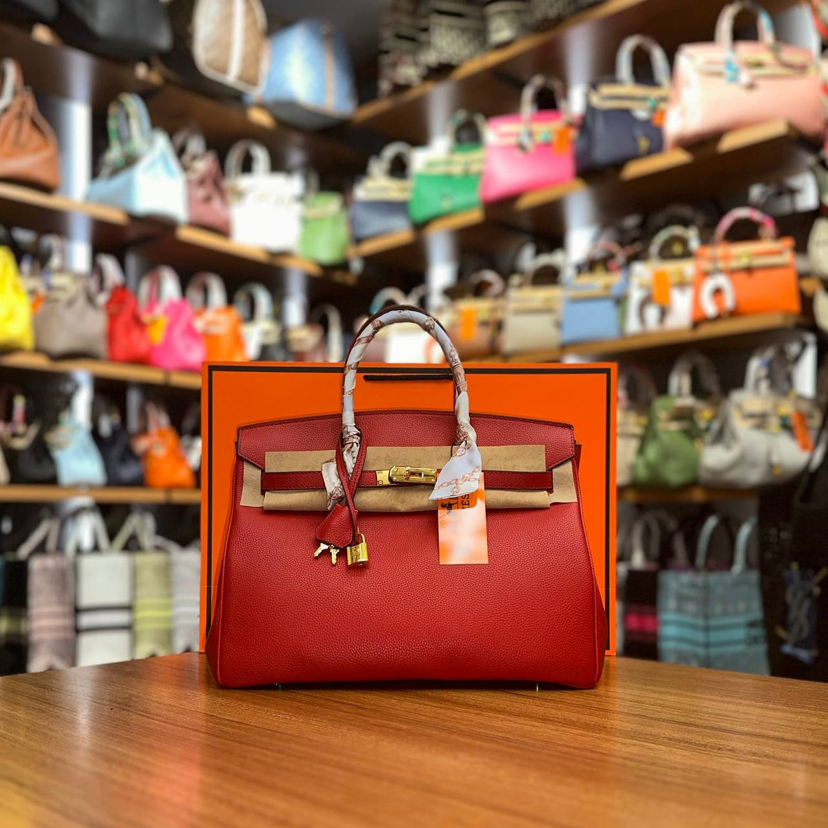 '- Birkin 35 [Leather]