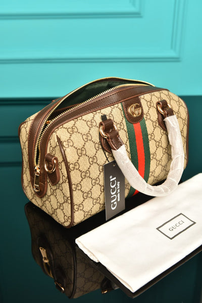 Ophidia Medium Boston Bag